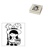 kleine Hexenkunst-Briefmarke Gummistempel (Stempel)