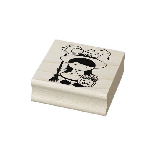 kleine Hexenkunst-Briefmarke Gummistempel (Stempel)