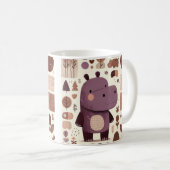 Kleine Hippo Adventures Kaffeetasse (VorderseiteRechts)