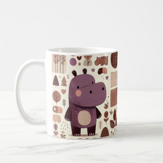 Kleine Hippo Adventures Kaffeetasse (Links)