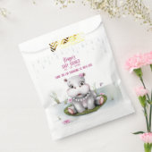 Kleine Hippo River Adventure Baby Dusche Geschenktütchen (Versiegelt)