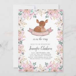 Kleine HirschBaby-Dusche Einladung