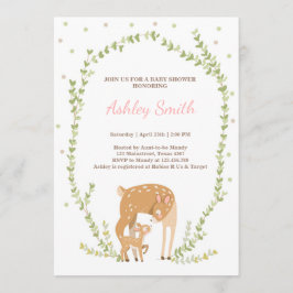 Kleine Hirschbrause Einladung Waldwald