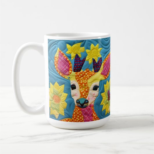 Kleine Hirsche, wie Design Kaffeetasse (Links)