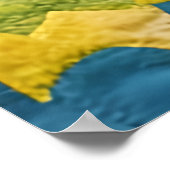 Kleine Hirsche, wie Design Poster (Ecke)