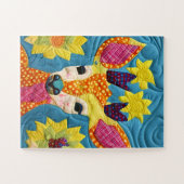 Kleine Hirsche, wie Design Puzzle (Horizontal)