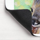 Kleine Hirschmalerei Mousepad (Ecke)