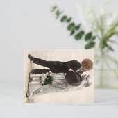 Kleine Hochzeit Postkarte (Stehend Vorderseite)