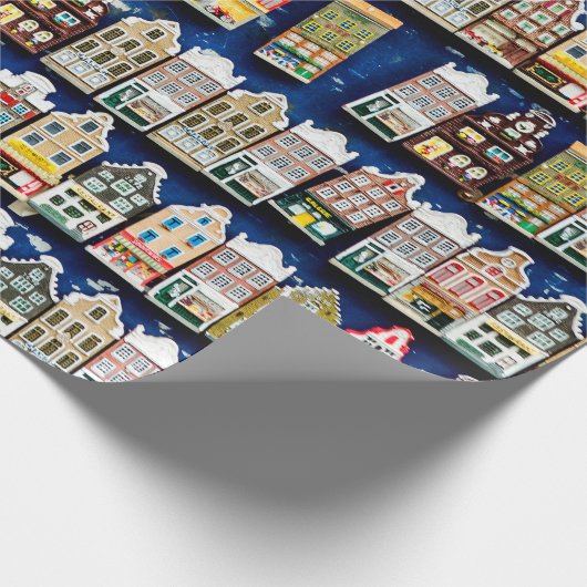 Kleine holländische Souvenirs und Geschenke - Schu Geschenkpapier (Ecke)