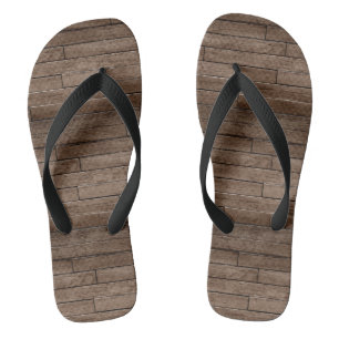 Kleine Holzfußböden Badesandalen