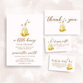Kleine Honey Baby Dusche Einladung