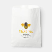 Kleine Honey Bee Baby Dusche Danke Geschenktütchen (Vorderseite)