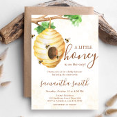 Kleine Honey Bee Baby Dusche Einladung