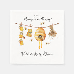Kleine Honey Bee Baby Duschkabine Serviette