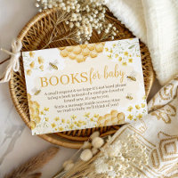 Kleine Honig Bücher für Baby-Karte