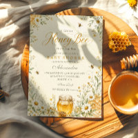 Kleine Honigbiene Baby Shower
