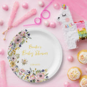 Kleine Honigbiene Baby Shower Pappteller (Party)