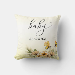 Kleine Honigbiene Babydusche Kissen