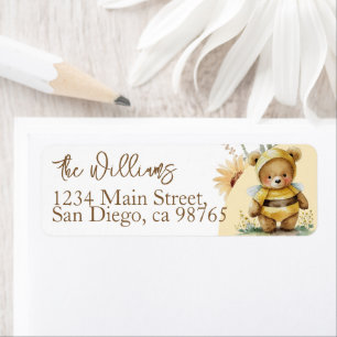 Kleine Honigbienen Bear Baby Dusche