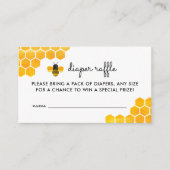 Kleine Honigbienen-Duschkabine Begleitkarte (Vorderseite)