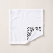 Kleine Horror Badhandtuch Set (Waschlappen)