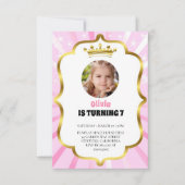 Kleine Hübsche Ballerinas Ballett Geburtstagsparty Einladung (Vorderseite)