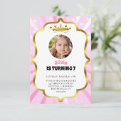 Kleine Hübsche Ballerinas Ballett Geburtstagsparty Einladung (Stehend Vorderseite)