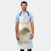 kleine Hühnchen Persönliche Vorlage Schürze (Getragen)