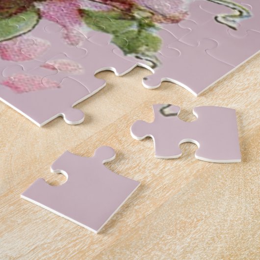 Kleine Hühner in einer Muschel mit Ei Puzzle (Seite)