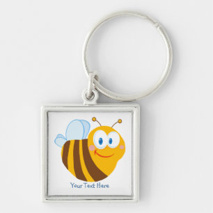 Kleine Hummel (personalisiert) Schlüsselanhänger