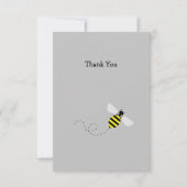 Kleine Hummeln Vielen Dank Note Card Mitteilungskarte (Vorderseite)