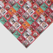 Kleine Hunde in Sweaters Wrapping Paper Roll Seidenpapier (Detail)