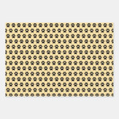 Kleine Hunde und Pad Print Wrapping Paper Set Geschenkpapier Set (Vorderseite 2)