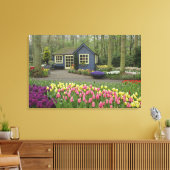 Kleine Hütte Blume, Keukenhof Gardens, Leinwanddruck (Insitu (Wohnzimmer))