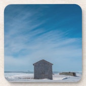 kleine Hütte Getränkeuntersetzer (Vorderseite)