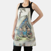 Kleine Hütte im Wald - bezaubernde Flucht Schürze (InSitu)