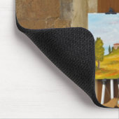 Kleine Hütte mit Kunstwerken zum Verkauf auf Gehst Mousepad (Ecke)