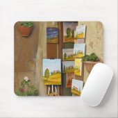 Kleine Hütte mit Kunstwerken zum Verkauf auf Gehst Mousepad (Mit Mouse)