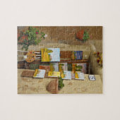 Kleine Hütte mit Kunstwerken zum Verkauf auf Gehst Puzzle (Horizontal)