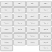 Kleine individuelle Textzeichen Aufkleber (Vorderseite)