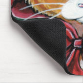 Kleine Ingwertabby-Katze Mousepad des (Ecke)