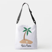 Kleine Insel Tragetaschen Mit Langen Trägern (Rückseite)