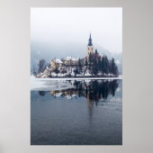 Kleine Inselkirche Poster (Vorne)