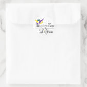 Kleine Inspiration 4-Aufkleber Runder Aufkleber (Tasche)