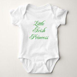 Kleine irische Prinzessin Baby Strampler