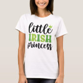 kleine irische Prinzessin St. Patricks Day T - Shi T-Shirt (Vorderseite)