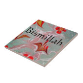 Kleine islamische Keramik (4,25" x 4,25") Fliese (Seite)