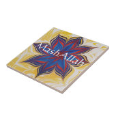 Kleine islamische Keramik (4,25" x 4,25") Fliese (Seite)
