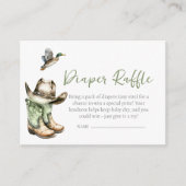 Kleine Jäger-Mini-Duschabwaschmaschine Begleitkarte (Vorderseite)