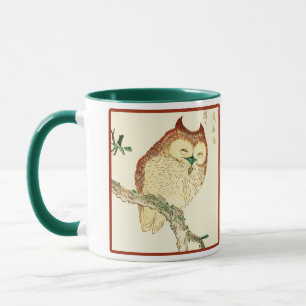 Kleine japanische Eule Tasse